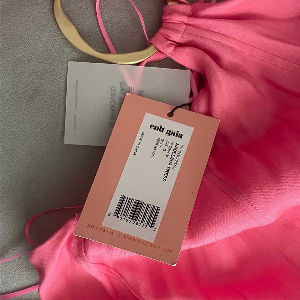 Cult Gaia Pink Midi Skirt - Picture 7 of 7